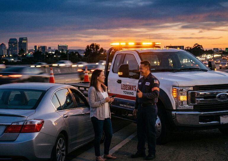 Roadside Assistance in San Diego – Get Back on the Road Quickly