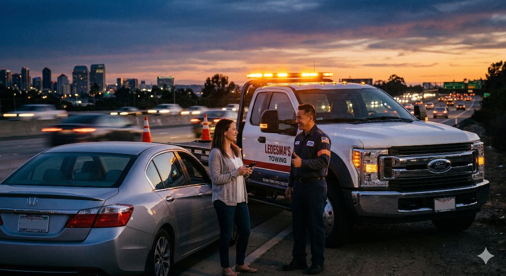 Roadside Assistance in San Diego – Get Back on the Road Quickly