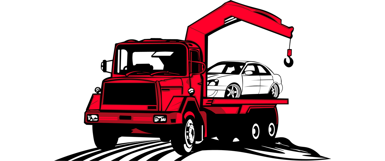 Ledemas towing Gallery Truck Vector